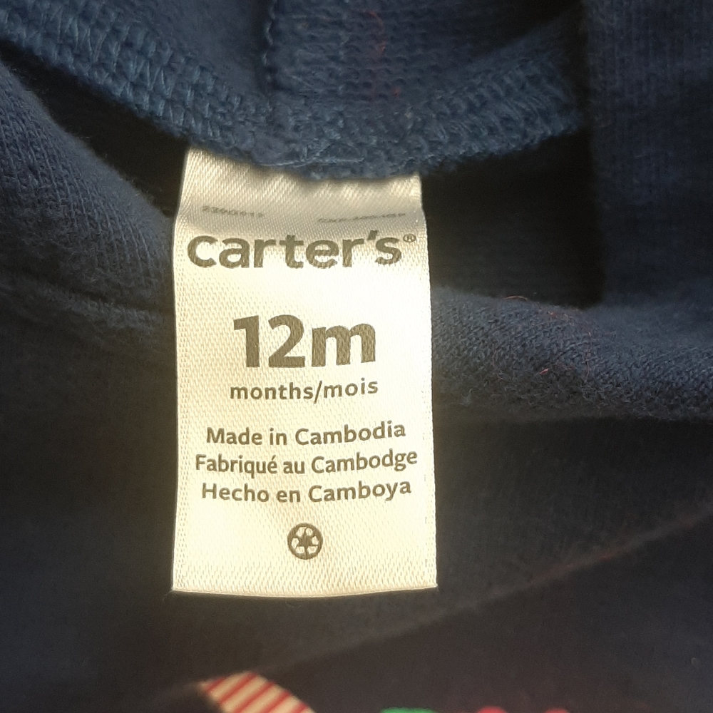 Carter's girls size 12mo sweater - Picture 3 of 4